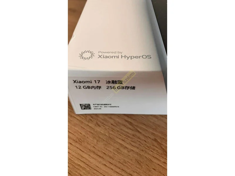 Xiaomi 17 – 12GB RAM / 256GB Depolama – Mavi Renk – Yeni Gibi
