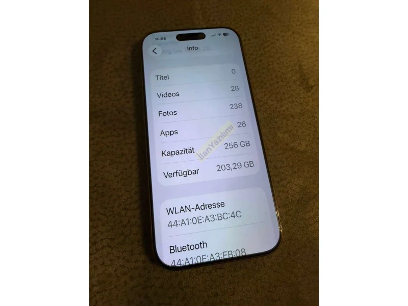 iPhone 16 Pro 256GB – Açık Kutu / Kilitsiz – Mükemmel Durum